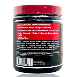 Foto 3 | Foto 3 | Bcaa 6000 Black Nutrex 30 Servicios Manzana Verde