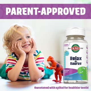 Foto 4 | Foto 4 | Suplemento De Apoyo Al Estrés Kal Relax-a-saurus Kids 30 Chewables - Venta Internacional.