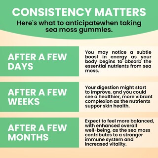 Foto 7 | Foto 7 | Gomitas Sea Moss Trueseamoss Con 60 Gomitas Irish Sea Moss - Venta Internacional.