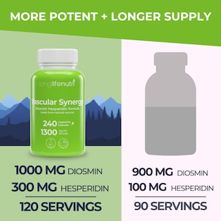 Foto 3 | Foto 3 | Suplemento Longlife Nutri Vascular Synergy 1000 Mg/300 Mg X240 - Venta Internacional.