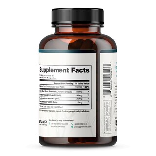 Foto 5 | Foto 5 | Suplemento Snap Supplements Irish Sea Moss con Fucus 60 Cápsulas - Venta Internacional