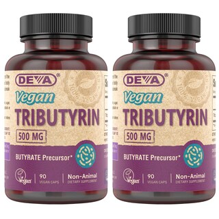 Foto 1 | Foto 1 | Suplemento Deva Vegan Tributirina 500 Mg 90 Cápsulas Paquete de 2 - Venta Internacional