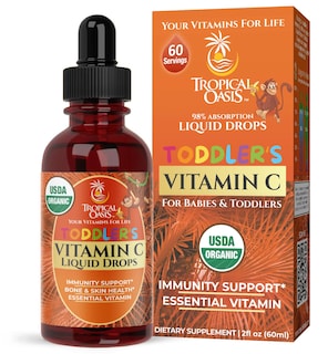Foto 1 | Foto 1 | Gotas de Vitamina C Tropical Oasis USDA Organic 60 Porciones - Venta Internacional