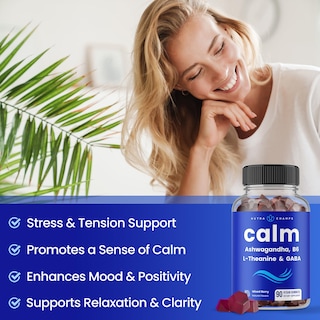 Foto 4 | Foto 4 | Suplemento Nutrachamps Calm Gummies Stress Con Ashwagandha 90 Gomitas- Venta Internacional