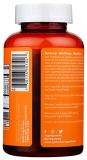 Foto 2 | Foto 2 | Gomitas de Superfrutas con Mezcla de Frutas de Supplement Goli Nutrition 60 Unidades - Venta Internacional