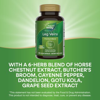 Foto 5 | Foto 5 | Suplemento Nature's Way Leg Veins 120 Cápsulas Veganas 2 Piezas - Venta Internacional