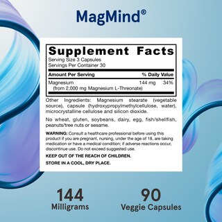 Foto 6 | Foto 6 | Suplemento Jarrow Formulas Magmind Brain Health 90 Cápsulas - Venta Internacional.