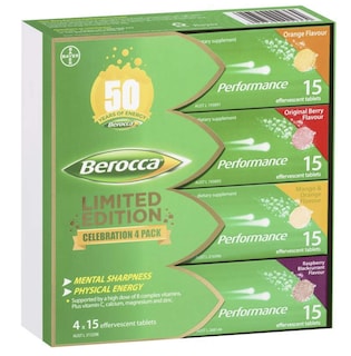 Foto 2 | Foto 2 | Tabletas Efervescentes Berocca Performance 60 Tabletas - Venta Internacional