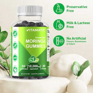 Foto 4 | Foto 4 | Suplemento Vitamático De Gomitas De Moringa 10000 Mg - Venta Internacional
