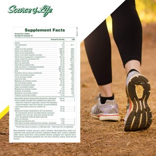 Foto 5 | Foto 5 | Suplemento Natures Plus Source Of Life Masticable Para Adultos - Venta Internacional.