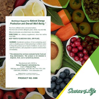 Foto 6 | Foto 6 | Suplemento Natures Plus Source Of Life Masticable Para Adultos - Venta Internacional.