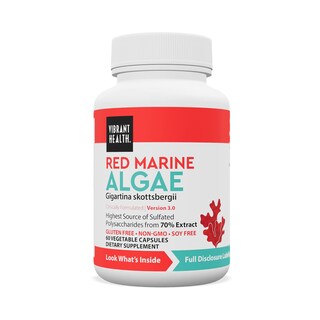 Foto 1 | Foto 1 | Suplemento Vibrant Health Gigartina Red Marine Algae 60 Cápsulas - Venta Internacional
