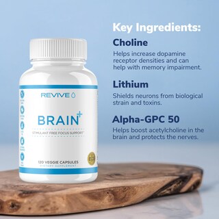 Foto 4 | Foto 4 | Suplemento Revive Md Brain+ Memory & Focus 150 Cápsulas - Venta Internacional
