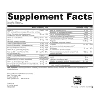 Foto 5 | Foto 5 | Suplemento Xymogen Activnutrients Sin Hierro 240 Cápsulas - Venta Internacional