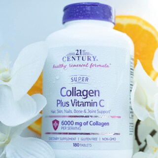 Foto 4 | Foto 4 | Suplemento 21st Century Super Collagen + Vitamina C 180 Comprimidos - Venta Internacional.