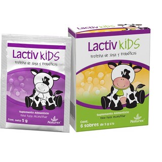 Foto 3 | Foto 3 | Suplemento Alimenticio Lactiv Kids 6 Sobres