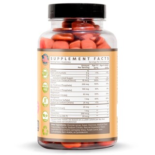 Foto 2 | Foto 2 | Gominolas Truheight Kids Para El Crecimiento Óseo Con Vitamina D Y Calcio 2+ - Venta Internacional.