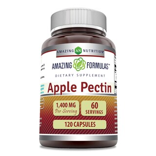 Foto 1 | Foto 1 | Suplemento Amazing Formulas, Pectina De Manzana, 1400 Mg, 120 Cápsulas - Venta Internacional.