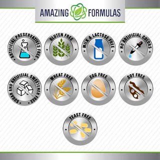 Foto 5 | Foto 5 | Suplemento Amazing Formulas, Pectina De Manzana, 1400 Mg, 120 Cápsulas - Venta Internacional.