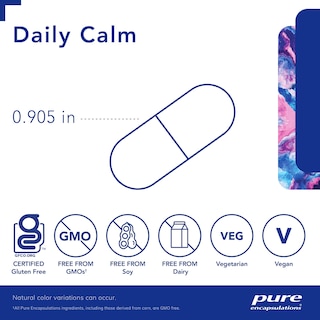 Foto 3 | Foto 3 | Suplemento Pure Encapsulations Daily Calm 60 Cápsulas - Venta Internacional.