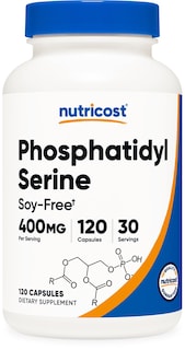 Foto 1 | Foto 1 | Suplemento Nutricost De Fosfatidilserina 400 Mg 120 Cápsulas - Venta Internacional.