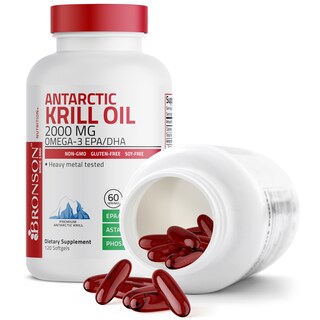 Foto 7 | Foto 7 | Suplemento De Aceite De Krill Antártico Bronson 2000 Mg 120 Cápsulas Blandas - Venta Internacional.