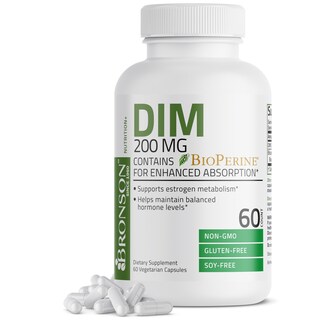 Foto 1 | Foto 1 | Suplemento Bronson Dim De 200 Mg De Diindolimetano Con Bioperine 60 Cápsulas - Venta Internacional.