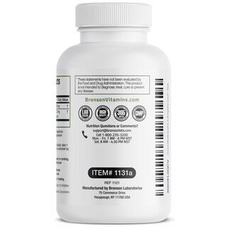 Foto 6 | Foto 6 | Suplemento Bronson Dim De 200 Mg De Diindolimetano Con Bioperine 60 Cápsulas - Venta Internacional.