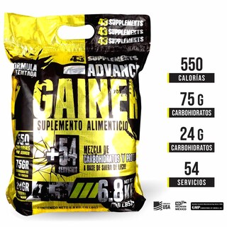 Foto 2 | Foto 2 | Ganador Hard Mass Gainer 43 Supplements sabor Galleta 15 Lbs