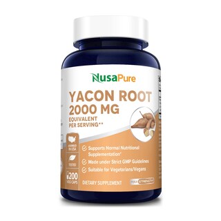 Foto 1 | Foto 1 | Suplemento De Extracto De Raíz De Yacón Nusapure 2000 Mg 200 Cápsulas - Venta Internacional.