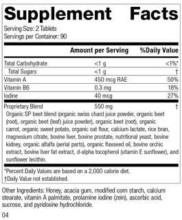 Foto 2 | Foto 2 | Suplemento Standard Process A-f Betafood 180 Comprimidos - Venta Internacional.