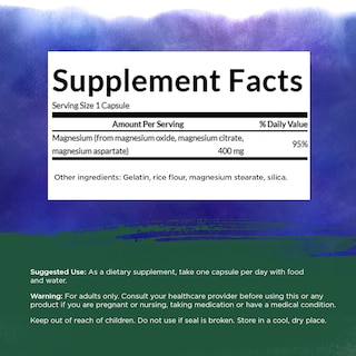 Foto 5 | Foto 5 | Suplemento Swanson Triple Magnesium Complex 400 Mg 300 Cápsulas - Venta Internacional.