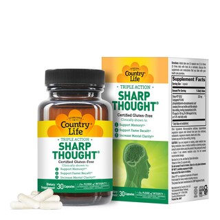 Foto 1 | Foto 1 | Suplemento Country Life Sharp Thought 30 Cápsulas - Venta Internacional.