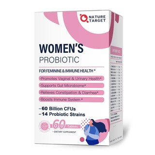 Foto 1 | Foto 1 | Suplemento De Probióticos Nature Target Para Mujeres: 50 Mil Millones De Ufc - Venta Internacional.