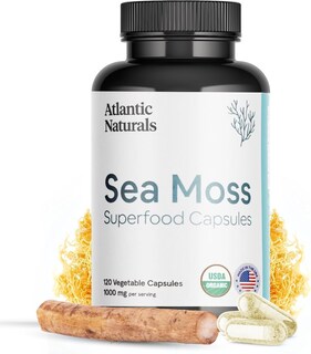 Foto 1 | Foto 1 | Cápsulas Sea Moss Atlantic Naturals Organic 120 Unidades - Venta Internacional.
