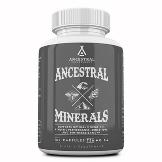 Foto 1 | Foto 1 | Suplemento Ancestral Supplements Minerals & Electrolitos 180 cápsulas- Venta Internacional