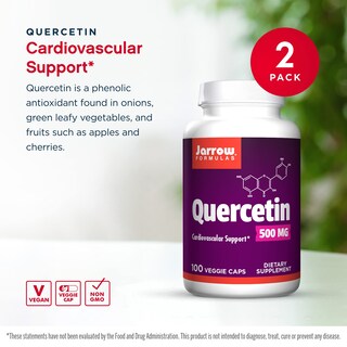 Foto 3 | Foto 3 | Suplemento De Quercetina De Jarrow Formulas, 500 Mg, 100 Cápsulas Vegetarianas, X2 - Venta Internacional.