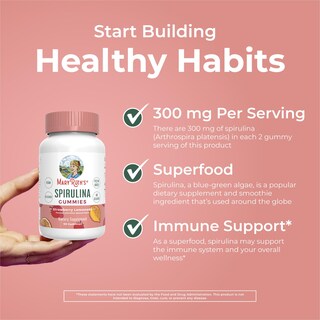 Foto 2 | Foto 2 | Gomitas De Espirulina Maryruth Organics, 90 Unidades, Para Mayores De 14 Años - Venta Internacional.