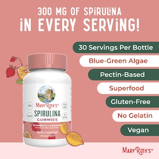 Foto 7 | Foto 7 | Gomitas De Espirulina Maryruth Organics, 90 Unidades, Para Mayores De 14 Años - Venta Internacional.
