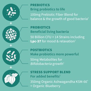 Foto 4 | Foto 4 | Suplemento De Probióticos Calmantes 3 En 1 Formulados Por El Dr. Garden Of Life - Venta Internacional.