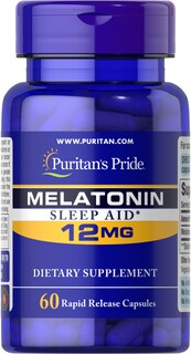 Foto 1 | Foto 1 | Suplemento Puritan's Pride Melatonina 12 Mg 60 Cápsulas - Venta Internacional.