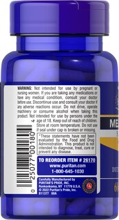 Foto 3 | Foto 3 | Suplemento Puritan's Pride Melatonina 12 Mg 60 Cápsulas - Venta Internacional.