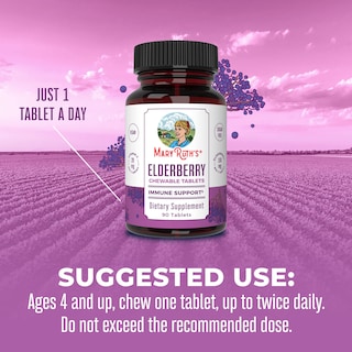 Foto 3 | Foto 3 | Tabletas Masticables Maryruth's Elderberry + Vitamin C 90s - Venta Internacional.