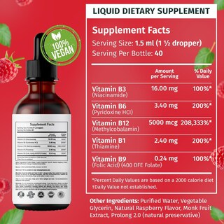 Foto 3 | Foto 3 | Suplemento Nusava de Vitamina B12 4 Piezas-Venta Internacional