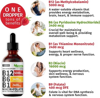 Foto 4 | Foto 4 | Suplemento Nusava de Vitamina B12 4 Piezas-Venta Internacional