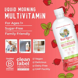 Foto 4 | Foto 4 | Multivitamínico Multimineral Maryruth's Essentials+ 960 ml Vegano - Venta Internacional