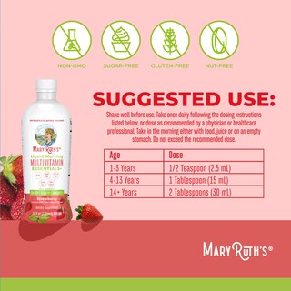 Foto 6 | Foto 6 | Multivitamínico Multimineral Maryruth's Essentials+ 960 ml Vegano - Venta Internacional