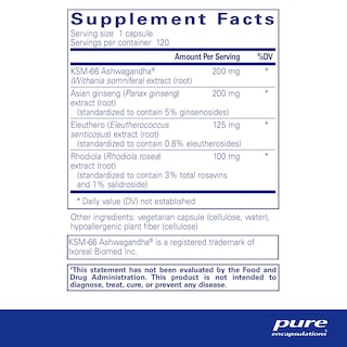 Foto 2 | Foto 2 | Suplemento Pure Encapsulations Energy Xtra 120 Cápsulas - Venta Internacional.
