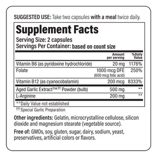 Foto 4 | Foto 4 | Suplemento De Extracto De Ajo Envejecido Kyolic, Fórmula 108, 100 Cápsulas - Venta Internacional.