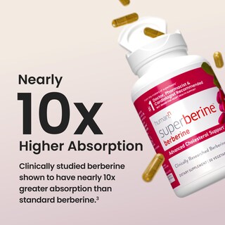 Foto 3 | Foto 3 | Suplemento Humann Superberine Berberine 550 Mg 30 Cápsulas - Venta Internacional.